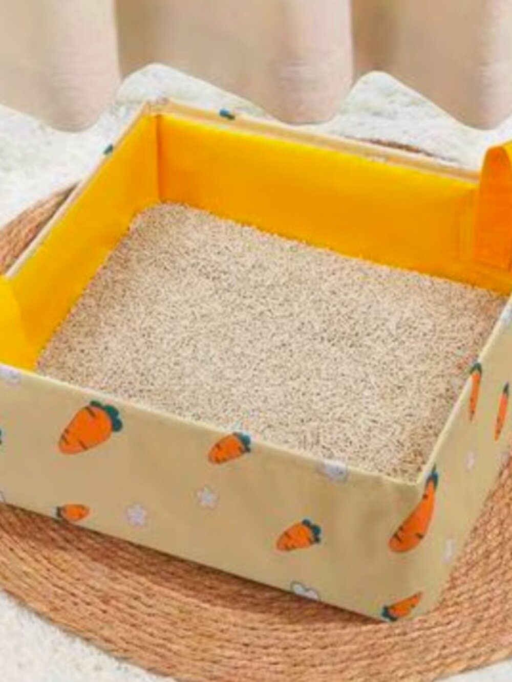 PETS: PORTABLE & FOLDABLE CAT TRAVEL LITTER BOX (NWOT)